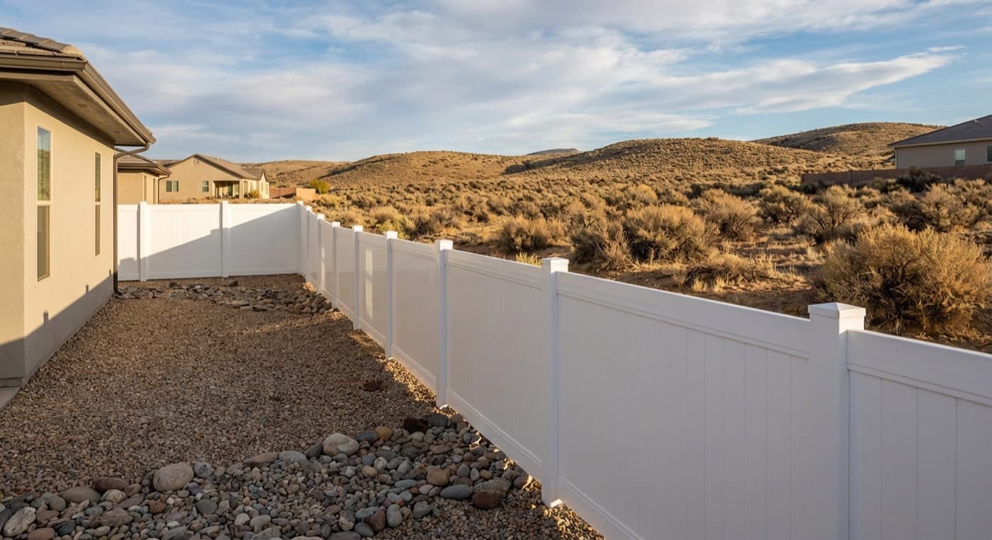 DAOA-compliant fence installation in Desert Aire
