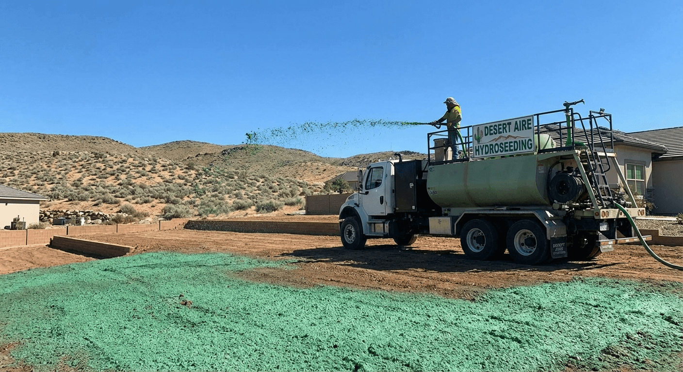 Hydroseeding