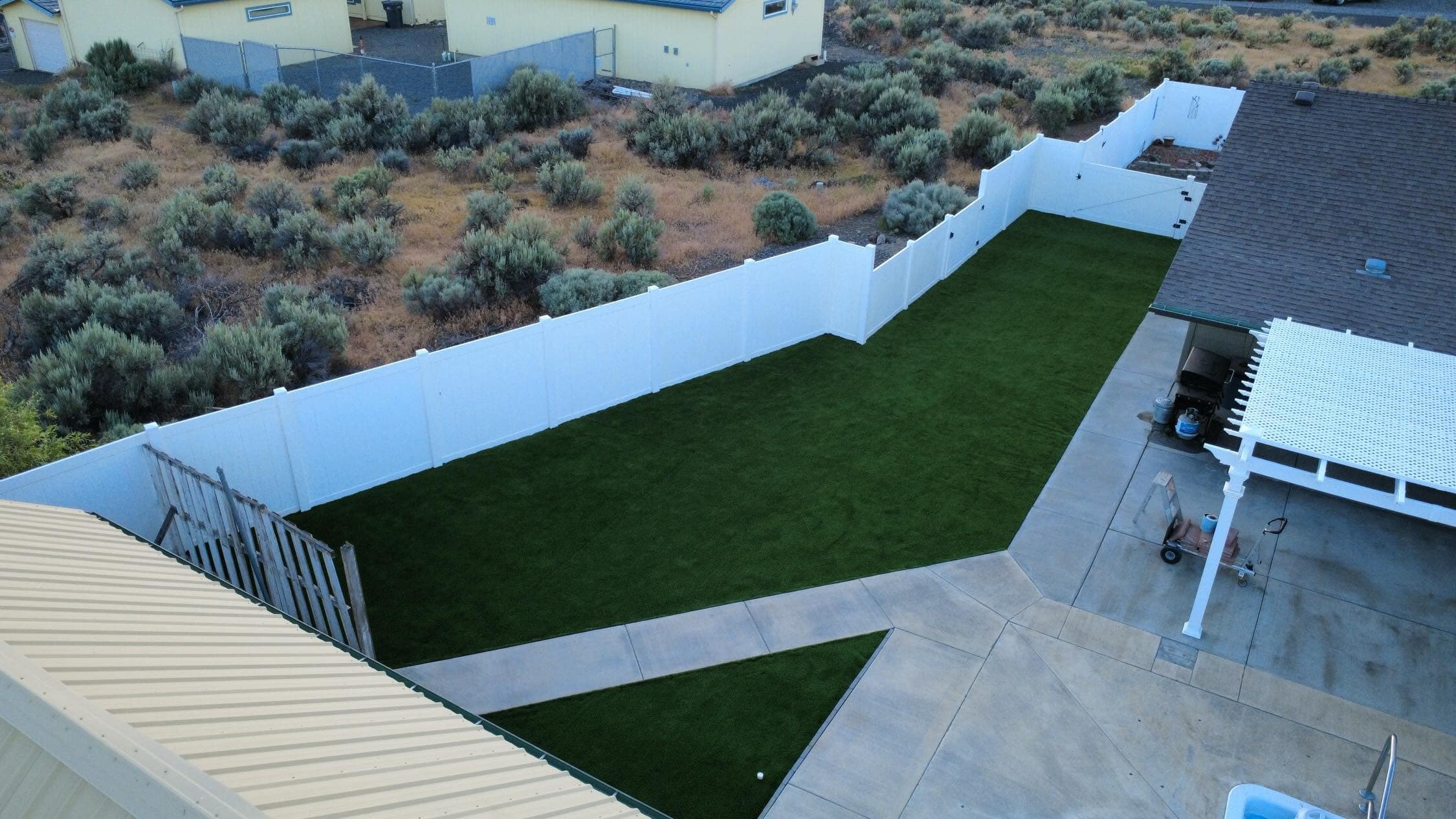 Martinez Landscaping & Construction, outdoor work in the Columbia Basin