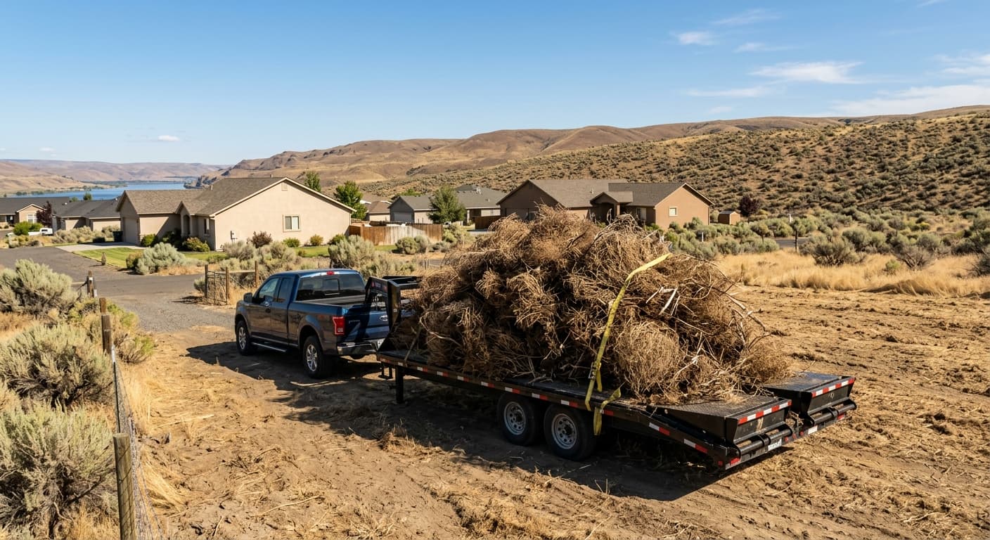 Yard Cleanup in Tri-Cities